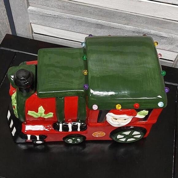 Santa Train Cookie Jar - Lights up | Mr. Christmas - Picture 3 of 12